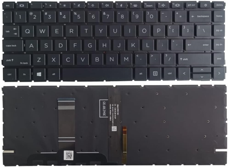Bàn phím ProBook 445 440 G8 G9 645 640 G8 G9 Laptop (English/US) with Backlight - Và dịch vụ thay lắp (vệ sinh laptop miễn phí) - Bảo hành 12 tháng