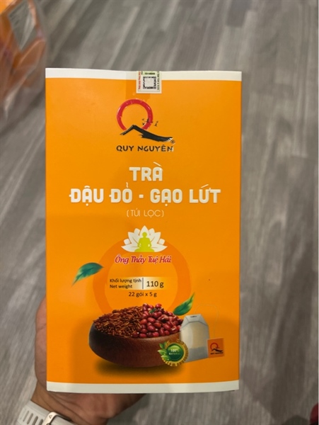 Trà Túi Lọc Đậu Đỏ Gạo Lứt - Quy Nguyên