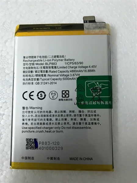 Pin BLP883 Thay Thế Cho Realme 8s 5G / Realme 9 – Tặng Keo B7000 & Bộ Sửa