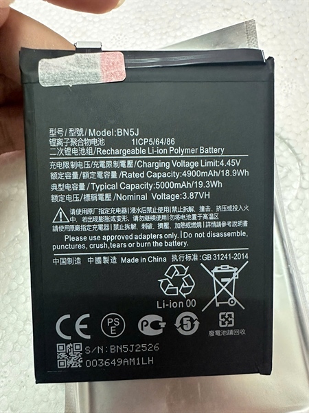 Pin BN5J - Thay Thế Cho Redmi Note 12 5G / POCO X5 5G