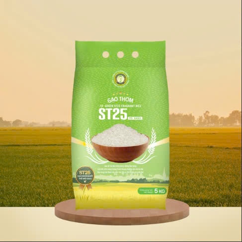 GẠO THƠM ST25 - TD XANH 5KG