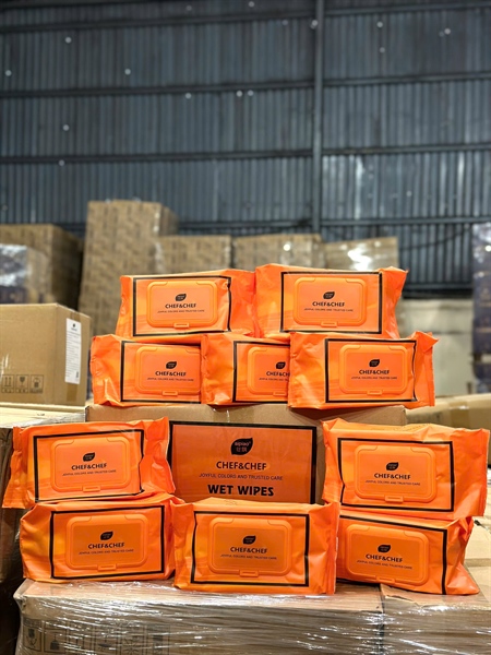 Khăn Giấy Ướt Lau Tay SIPIAO - Gói 100 Miếng ( Thùng 10 Gói ) - ( Thùng )