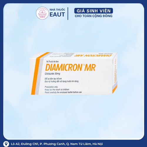 DIAMICRON MR 30MG SERVIER 2X30