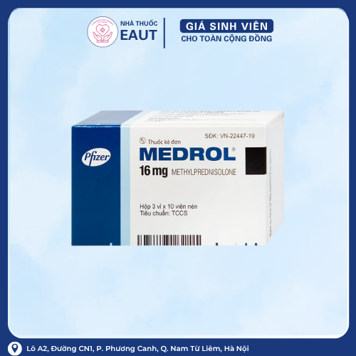 MEDROL 16MG PFIZER 3X10