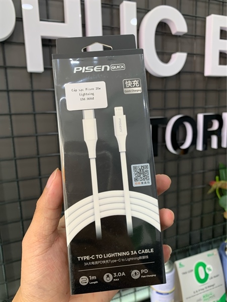 Cáp sạc Pisen lightning