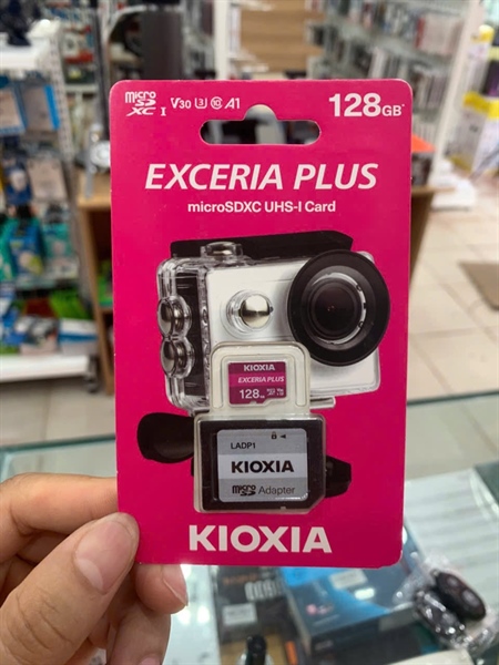 Thẻ nhớ KIOXIA EXCERIA PLUS microSD 128GB 100mb