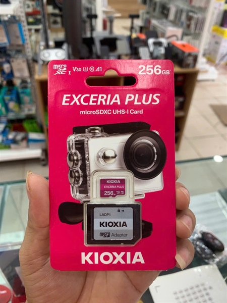 Thẻ nhớ JVJ/ KIOXIA EXCERIA PLUS microSD 256GB 100mb