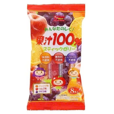 Thạch que nước ép trái cây Ribbon