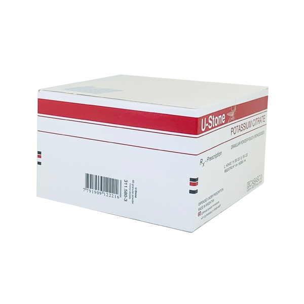 Bột pha uống U-Stone Casasco điều trị và phòng ngừa sỏi thận (60 gói)