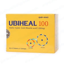 Thuốc Ubiheal 100 Nam Hà điều trị các rối loạn cảm giác do bệnh thần kinh đái tháo đường (5 vỉ x 6 viên)