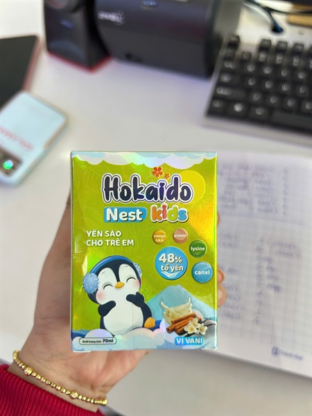 Yến hokaido vị vani