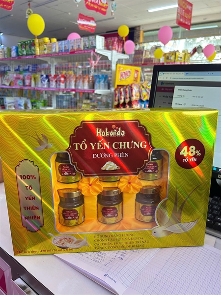 Yến hokaido đường phèn