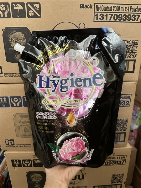 Xả vải Hygien 2000ml*6 - Đen