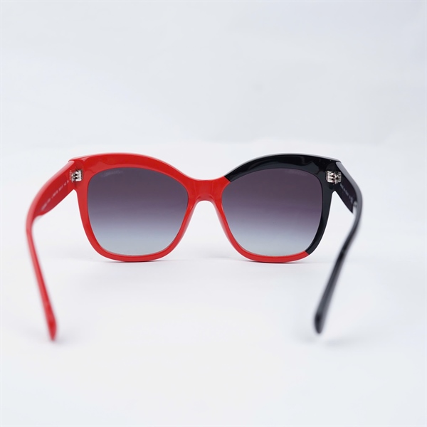 Kính Chanel đỏ đen CH9081 1663S6 (55-17-140) KG+