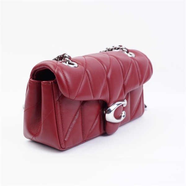 Túi Coach đeo chéo đỏ sz20 KG+