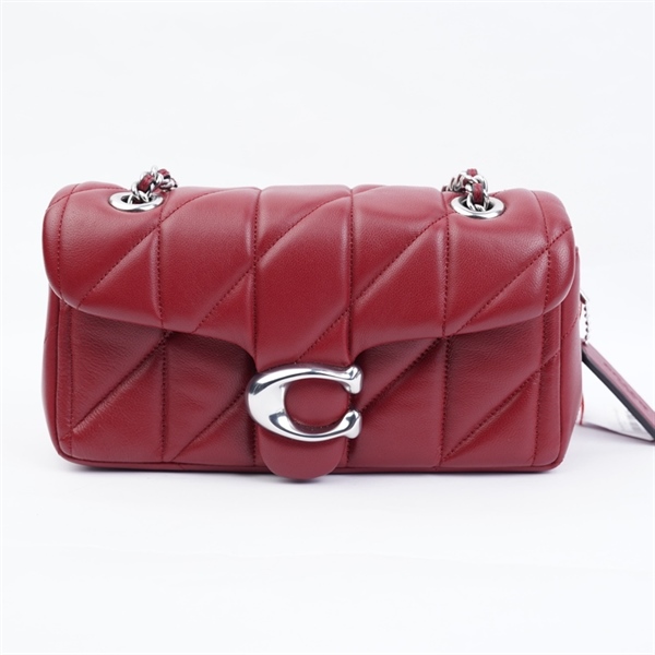 Túi Coach đeo chéo đỏ sz20 KG+