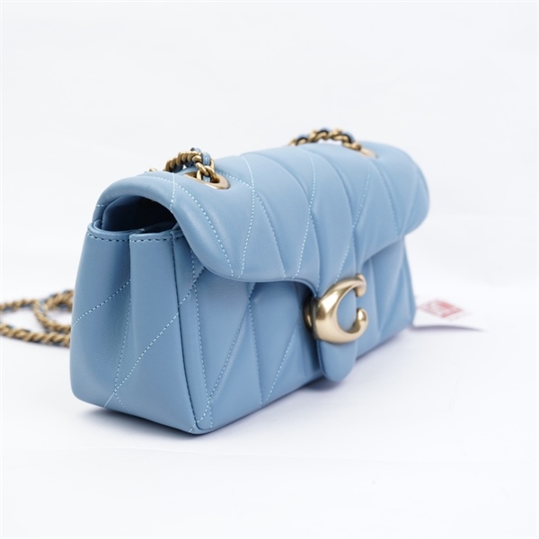 Túi Coach đeo chéo xanh sz20 KG+