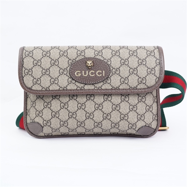 Túi GG Belt Bag xám (E026837333) sz24 (MV) KG+