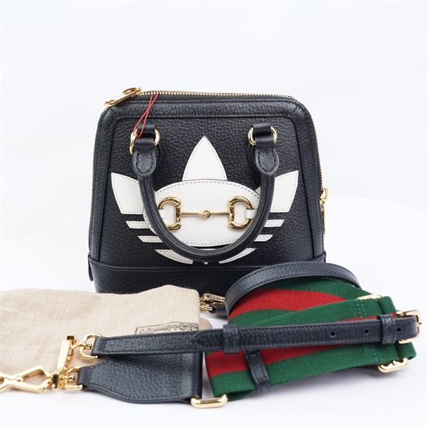 Túi GG Adisdas 1955 đen 2strap (B038099776) sz23 (MV) KG+