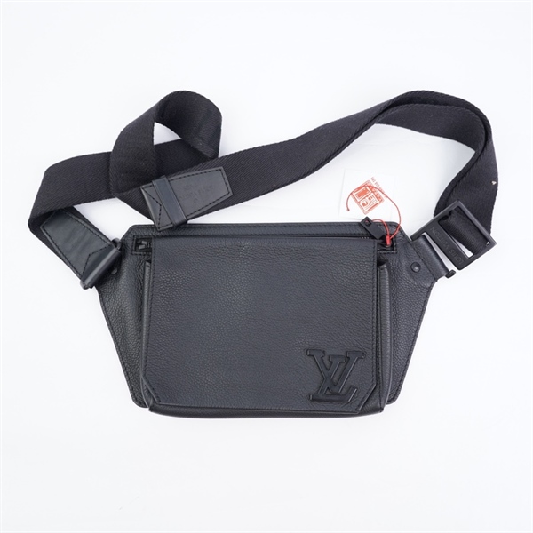 Túi LV Belt đen sz30 (MV) KG+