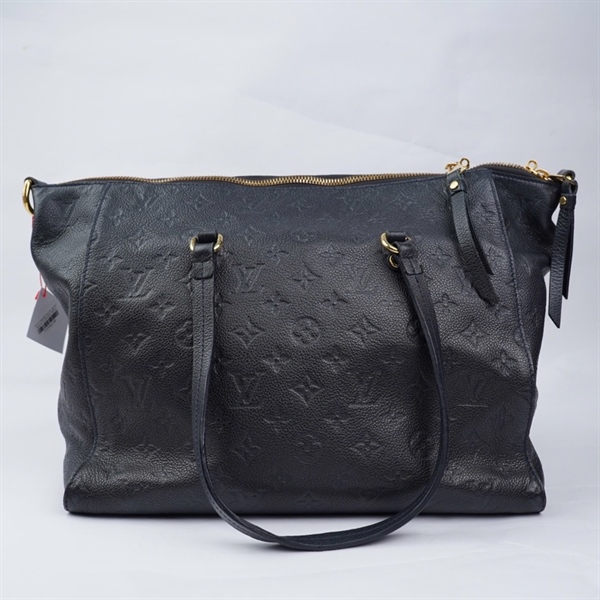 Túi LV Handle hoa đen da bê kèm ổ+ 2 chìa sz34 (BMC) KG+