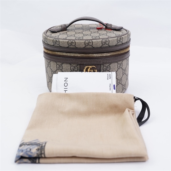 Túi GG Vanity xám (627463-2149) sz16 (MV) KG+