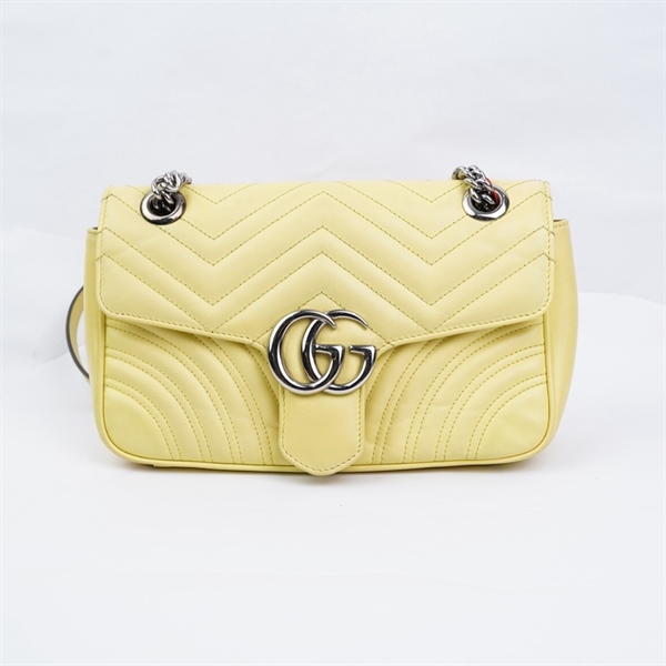 Túi GG Marmont vàng (I032656324) sz25 (MV) KG+