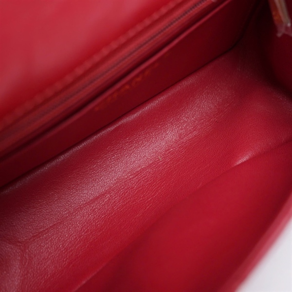Túi Chanel đỏ (30382018) sz19 (BMC) KG+