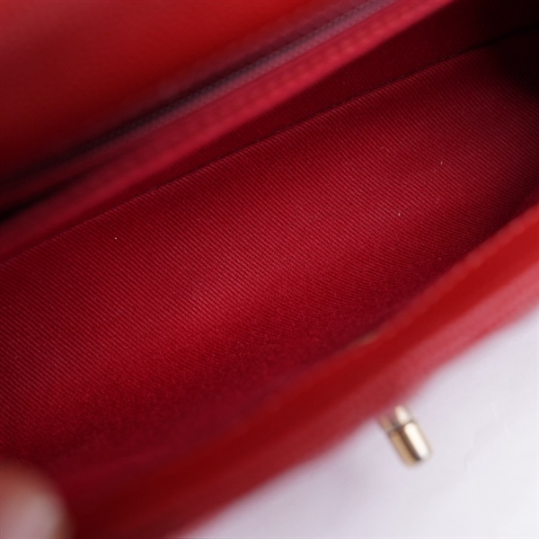 Túi Chanel Coco đỏ (28121774) sz23 (BMC) KG+