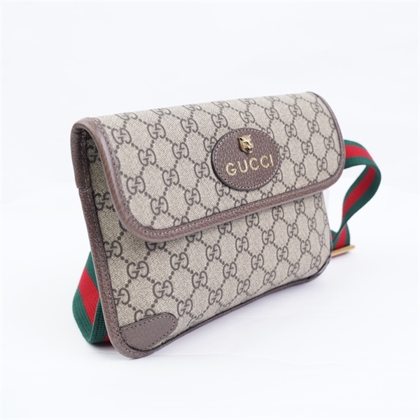 Túi GG Belt Bag xám (E026837333) sz24 (MV) KG+