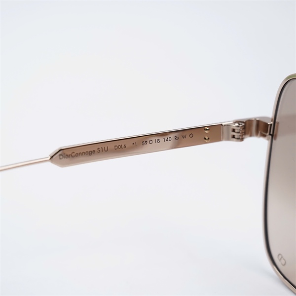 Kính Dior vàng Dior Cannage S1U D0L6 (59-18-140) KG+