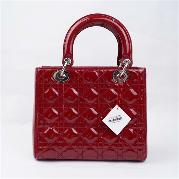 Túi Dior Lady đỏ (16-BO-0134) szM (BMC) KG+
