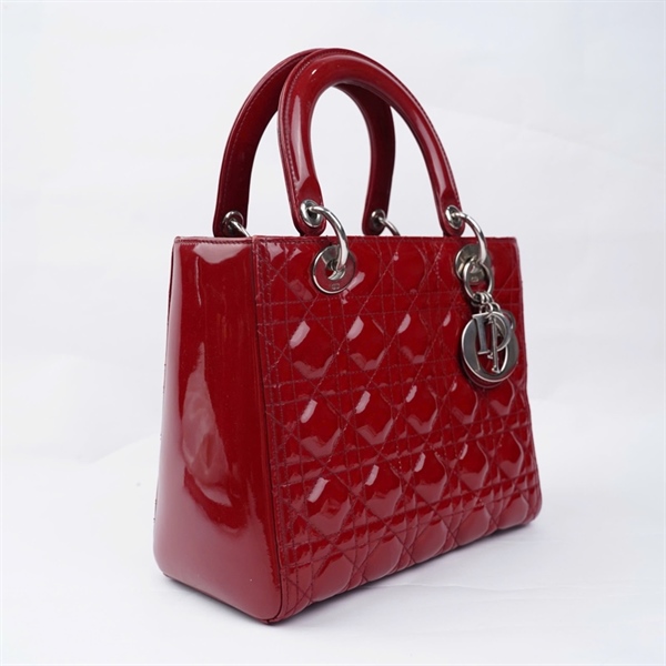 Túi Dior Lady đỏ (16-BO-0134) szM (BMC) KG+