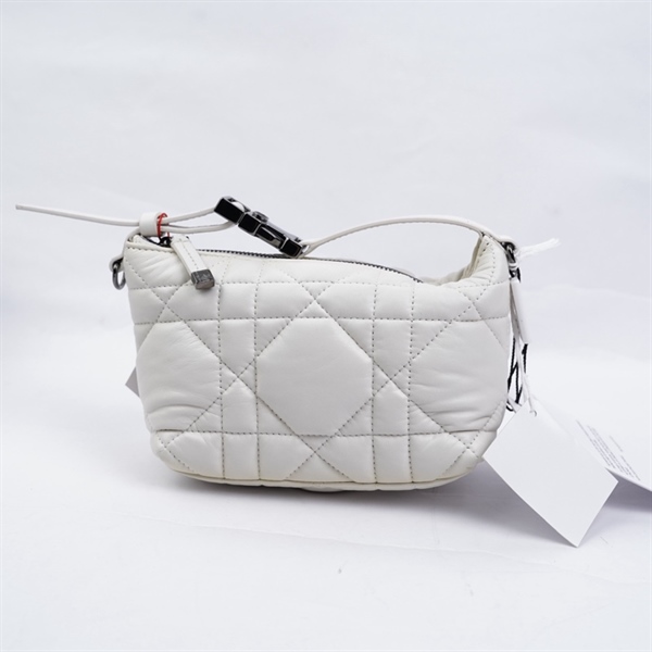 Túi Dior Handle trắng (50-MA-0232) (LN) KG+