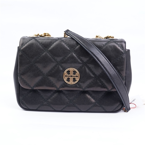 Túi Tory Burch đeo chéo đen sz23 KG+