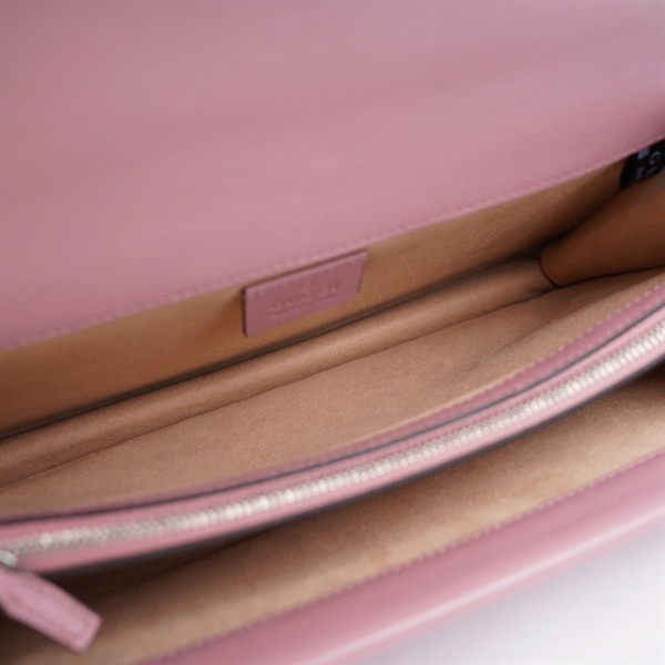 Túi GG Dionysus hồng họa tiết trái tim (400249-498879) sz27 (BMC) KG+