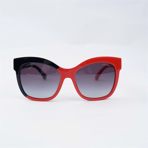 Kính Chanel đỏ đen CH9081 1663S6 (55-17-140) KG+