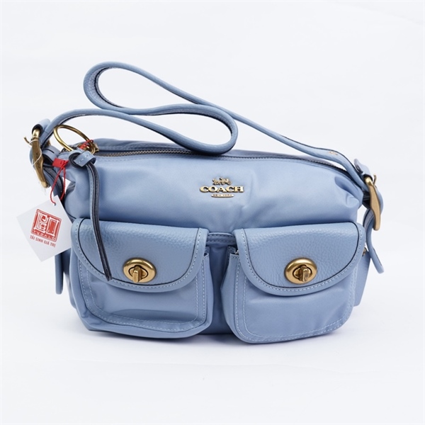 Túi Coach đeo chéo xanh (A2022-3168) sz23 KG+