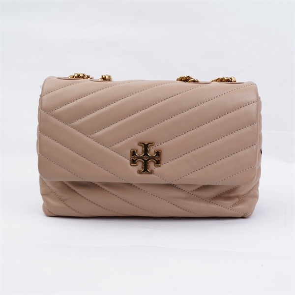 Túi Tory Burch đeo chéo nude sz23 KG+