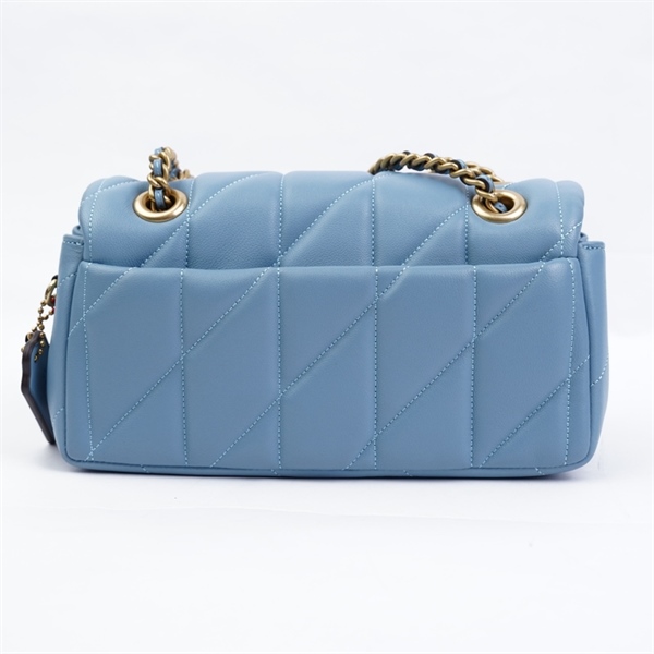 Túi Coach đeo chéo xanh sz20 KG+