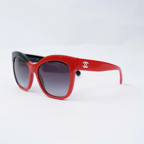 Kính Chanel đỏ đen CH9081 1663S6 (55-17-140) KG+