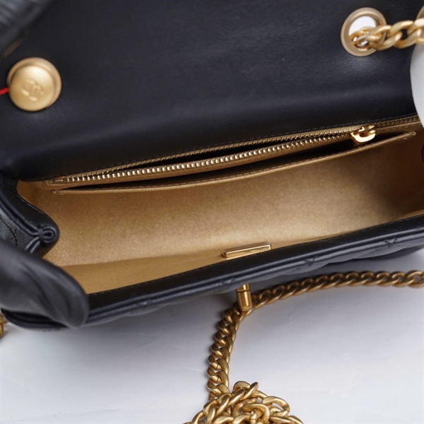 Túi Chanel Mini 8 đen (J23H7201) sz20 (A-T) KG+