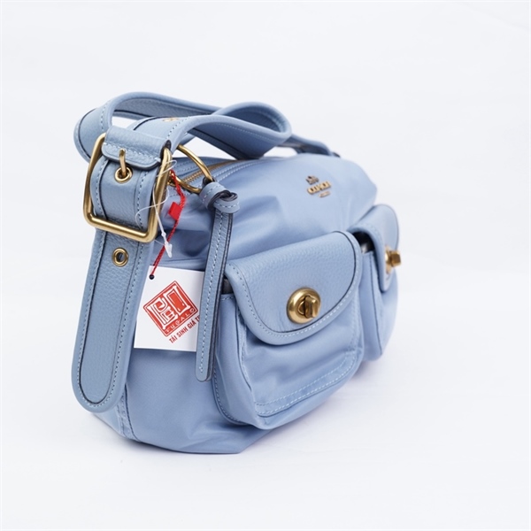 Túi Coach đeo chéo xanh (A2022-3168) sz23 KG+