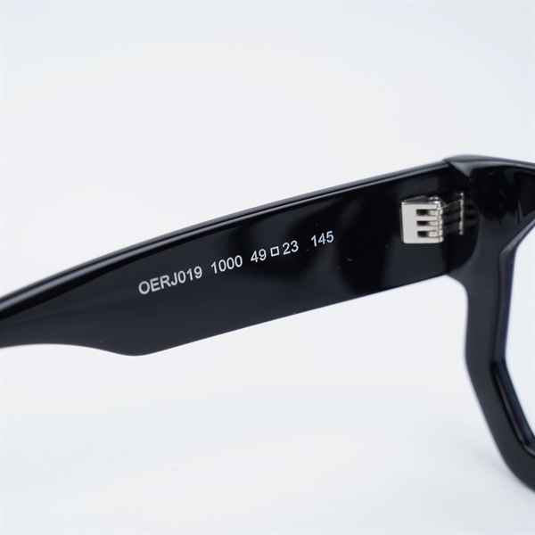 Kính Off White đen OERJ019 1000 (49-23-145) KG+