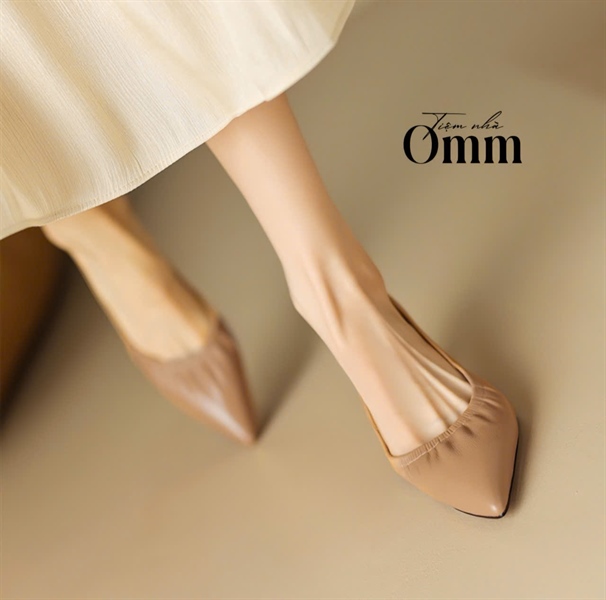 Pre07 Hàng đặt 12-15 ngày Giày da thật 4.5cm DSQC