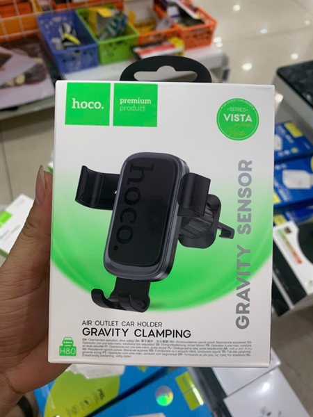 Kẹp điện thoại trên ô tô HOCO H80