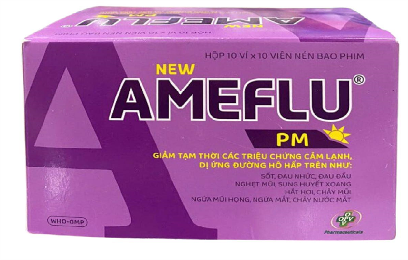 New Ameflu PM (Hộp 10 vỉ x 10 viên) - OPV