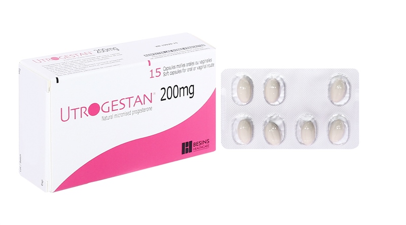 Utrogestan 200mg (H*15viên) - Bỉ-Điều trị nội tiết