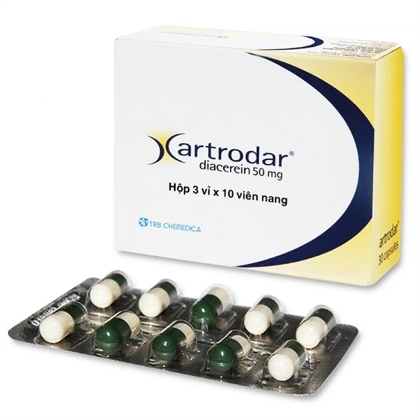 Thuốc Artrodar (Diacerein 50mg) (H*3vỉ*10viên) - Argentina