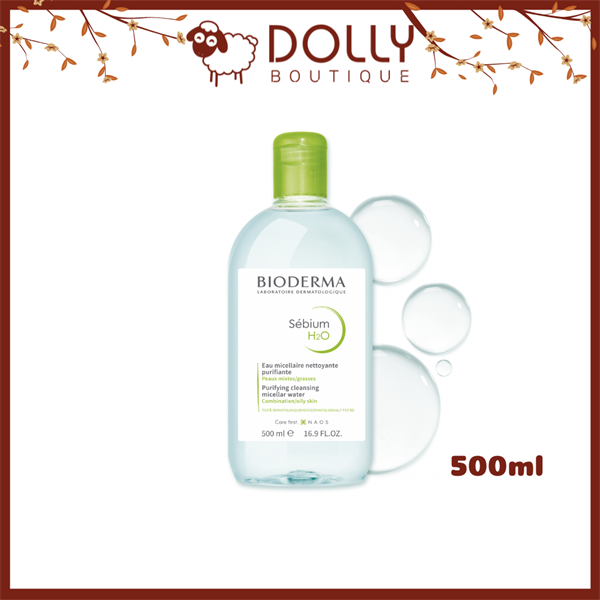 Tẩy Trang Bioderma 500ml màu xanh